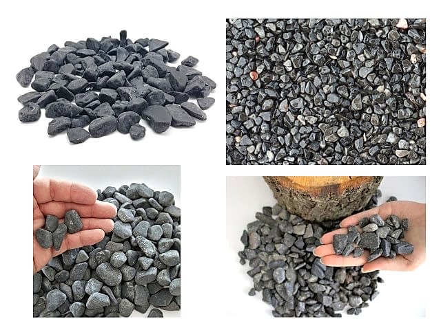 DOLOMİT TAŞI GRİ 6-10 cm 5 KG DOĞAL DEKORASYON TAŞI
