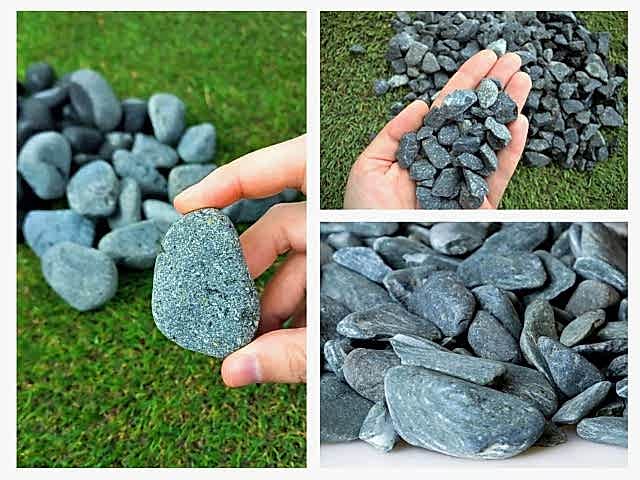 DOLOMİT TAŞI YEŞİL 6-10 cm 5 KG DOĞAL DEKORASYON TAŞI