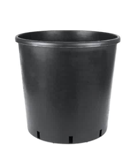 SİYAH ÜRETİM SAKSISI 10 ADET - 5 LT 21 CM