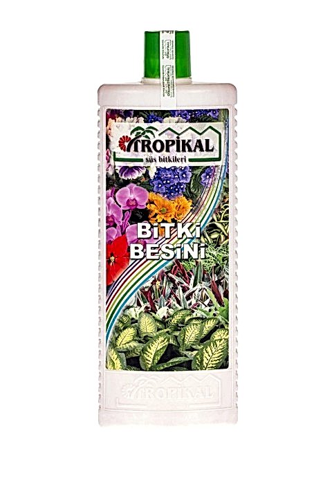 TROPİKAL BİTKİ BESİNİ 3 ADET - GENEL KULLANIM 1000 ML